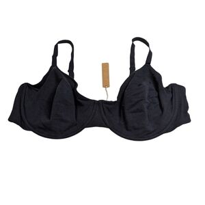 New with Tags Black Skims Bra Size 42DDDD Skims Cotton Jersey Underwire Bra